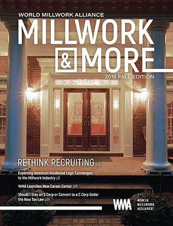 Cover of 2018 Millwork and More Magazine