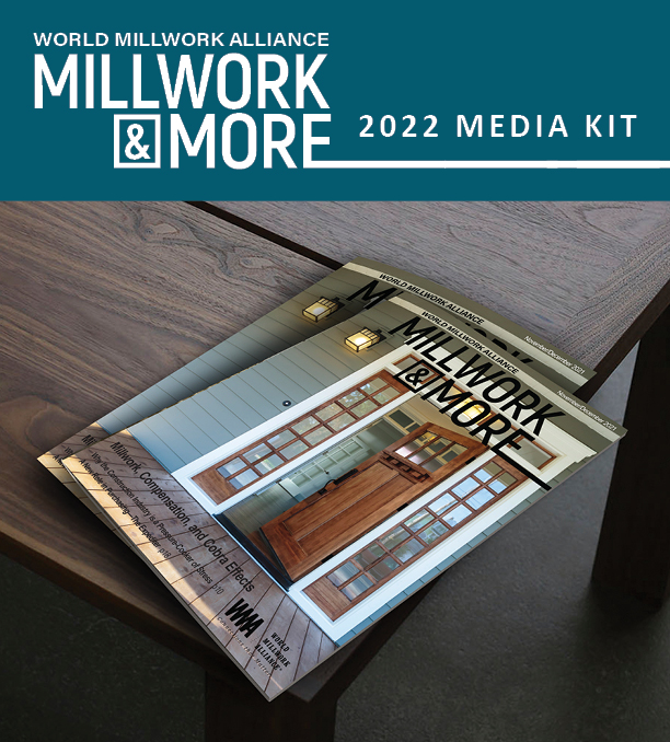 Cover of Millwork and More Magazine Media Kit 
