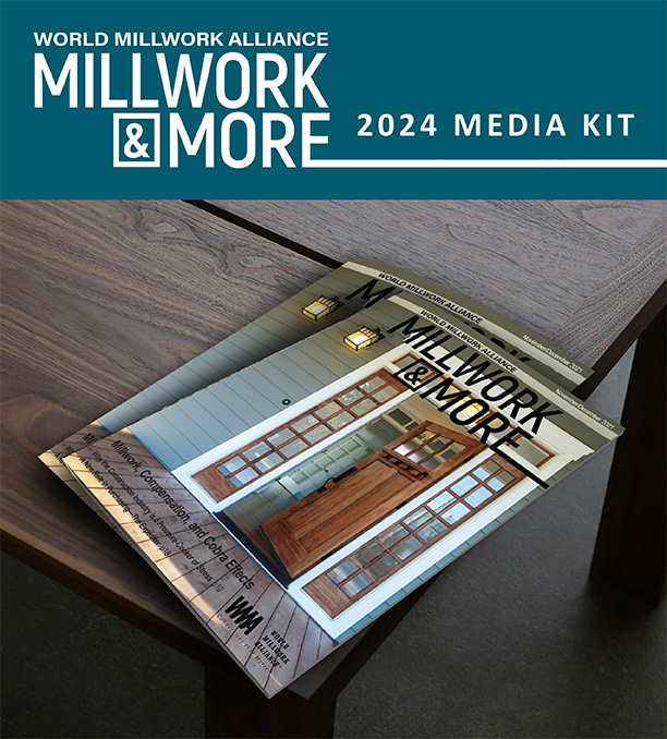 Cover of Millwork and More Magazine Media Kit 